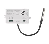 For Smart Temperature And Humidity Switch For Tuya, Dry Contact For Relay With Stainless Steel Sensor Probe, Voice Control Automation Module For Home Industrial Use(A)