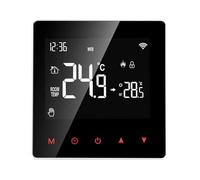 For Smart Thermostat Voice Remote Controller For For Underfloor Heating, WiFi Connection with Touch Screen Display and Accurate Temperature Control (Water Heater/Boiler 3A Wifi)