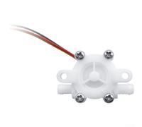 For Smart Toilet Bidet Water Flow Sensor with Low Power Requirement DC3V 5V 12V 24V Input and 0.4-2 L/min Flow Range