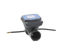 for Smart Water Flow Meter WiFi Compatible DN20 LCD Display for RV Water Tank Filling Lawn Sprinkler Use(DN20 wired)