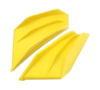 For SMAX 155 Universal Motorcycle Side Wing 2PCS Motorcycle Spoiler Wing Winglet Aerodynamic Side Wing Fin Spoiler Side Panel Cover Fairing(Ye)