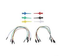 for smd IC Test Clip Set 6 Hooks 12 Cables Spring Hook for