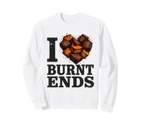 For smoky BBQ fans: “I Love Burnt Ends” Sweatshirt