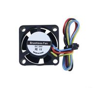 For Snapmaker U1 Compatible 24V Brushless Fan 25.5x25.5x10.5mm Dual Ball Bearing For Consistent Thermal Regulation