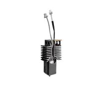 For Snapmaker U1 Hotend Kit Integrated Integral Hotend 3D Printer Part with Hardened Steel Nozzle 0.6mm Black 0.6Mm nozzle