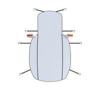 For Snow - Portable Foldable Blocker, Frost Resistant Windscreen Protector, Outdoor Winter Vehicle Cover for Truck, Van, SUV, Parking Protection in Cold Weather, Travel Protection Accessories