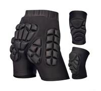 for snowboard Protection Shorts Men Women Skiing Skating for | Thickened EVA pads, shock absorption, hips tailbone lumbar protection, reduces fear