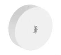 For Snzb-02p For Zigbee Temperature And Humidity Sensor Compatible With For Ewelink Smart Home Bridge Real-time Monitoring White Device For Automated Climate Control And Low For Battery System In