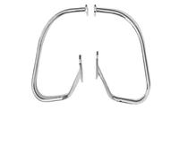 For So&ftail Deluxe Fat&boy Cross Bones 97-17 Guard Crash Bar Rear Saddle Bag Guards Motorbike Accessories Engine Bumper Guard Blocks