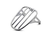 For So&ftail Slim FLSL Street Bob FXBB 2018-2021 Steel Motorcycle Solo Seat Luggage Rack Rear Carrier Black/Chrome Luggage Rack