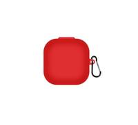 For so-ny LinkBuds Clip Wireless Earbuds Silicone Soft Protective Case, Compatible with LinkBuds Clip Shockproof Shell Protective Sleeve (Red)