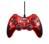 For SO&NY PS3 Controller with Dual-Vibration Turbo USB Wired Gamepad for Play Station 3 Joystick Console for PC Android TV box(Red)