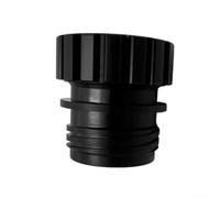 for soda Maker Quick Connect Adapter: Plastic Cylinder Connector for SodaStream Glass Bottle - Black Valve