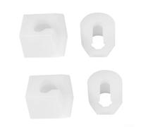 for SODASTREAM Replacement Nuts Compatible with Jet for SPIRIT Easy for CRYSTAL for TERRA 1.0 & 2.0, Gas Leak Prevention Seal for Soda Machine, White Plastic Repair Kit (2 Pack)(4pcs)