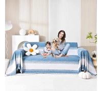 for Sofa Large Sofa Throw Blanket PetProof Couch Cover AntiSlip Sofa Protector Dog & Cat ScratchResistant Corner Sofa Cover Cozy Couch Blanket