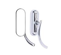 For Softail For Sportster For Bobber for 8mm/10mm Motorcycle Rectangle Handlebar Rearview Mirrors Rearview Mirror(Color-1)