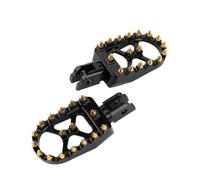 For Softail Low Rider Breakout StreetBob 2018-2021 Motorcycle Floorboards Foot Pegs Wide Fat Footrest Pedals(Front 1)