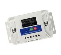 For Solar Charge Controller 1060A with LCD Panel and Four USB Outputs Supporting Multiple Battery Types and Including Overvoltage and Short Circuit Protection (TA30 )
