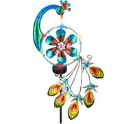 for Solar Peacock Garden Light Iron Stake Waterproof Iron for Solar Peacock Light 103cm Tall Outdoor Decor Waterproof for Solar Peacock Stake Light for Garden Path 103cm Tall for Solar Peacock Light