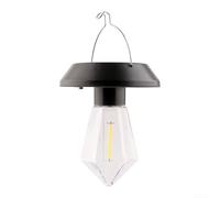 For Solar Powered Outdoor Star Pendant Light With LED And Automatic Dusk To Dawn Sensor For Camping And Garden(01 Oval)