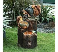 for Solar Powered Squirrel LED Light Garden Ornament Animal Lamp Outdoor Patio Decor Lamp for CRYSTAL Effect Lighting -Squirrel-Solar