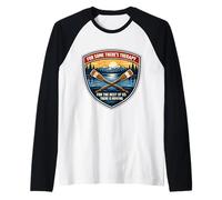 for Some There's Therapy for The Rest of Us Rowing Crew Joke Raglan Baseball Tee