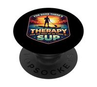 For Some There's Therapy For The Rest There Is SUP Lover PopSockets Adhesive PopGrip