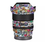 for Sony FE 20mm F1.8 G Decal Skin Vinyl Wrap Film Camera Lens Body Protective Sticker Protector Coat FE 1.8/20 G 20 1.8(Graffiti White)