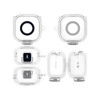 For Sony LinkBuds Clip WF-LC900 Headphones TPU Case Simple Transparent and Shock-Resistant Earbuds Cover(Clear)