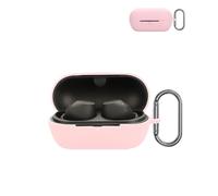 For Sony Wf C710n Earphone,Soft Silicone Protective Cover,Skin Case with Carabiner,Full Protection,Pick