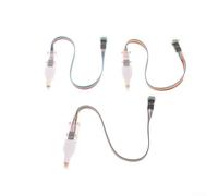 For SOP8 WSON8 QDFN8 Chip Programming Probe Cable with Acrylic Shell and Replaceable Spring Pins for Electronic Circuit Board Work(8.5mm)