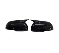 For Soul 2019-2025 With Light Horn Style Rearview Mirror Cover Side Caps Rear View Trim Car Accessories(Glossy Black)