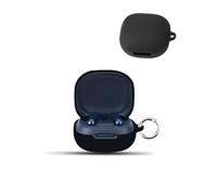 for soundcore P40i by Anker Wireless Earbuds,daunke Soft Silicone Protective Cover,Case with Round buckle,Full Protection,Black