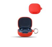 for soundcore P40i by Anker Wireless Earbuds,daunke Soft Silicone Protective Cover,Case with Round buckle,Full Protection,Red