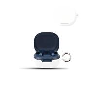 for soundcore P40i by Anker Wireless Earbuds,daunke Soft Silicone Protective Cover,Case with Round buckle,Full Protection,White