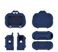 For SoundCore Select 4 GO,Silicone Protective Case Anti-scratch Drop Protection Cover, Audio Speaker SELECT 4 GO Storage Case With Lanyard. (Blue)