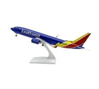 For Southwest Miniature Aircraft B737 1/240 Scale Resin Model 30cm With Wheel And Landing Gears For Collection Gifts
