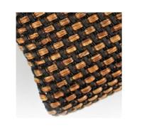 for Speaker Replacement Cloth - Classic Vintage Thickened Grill Fabric with Optimal Sound Transmission, Authentic Style Mesh for Amp & Stereo(BlackBrown(75x50cm))