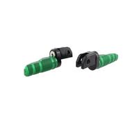For Speed For Triple 1200 R S RS RR For TRIDENT 660 For Daytona 675 Front Footrests Foot Rest Pegs Pedal Footrests(GREEN)