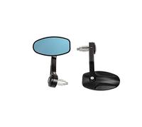 For Speed For Triple Street 675 1050 Motocross 7/8" Motorcycle Rearview Mirrors Bar End Rear View Mirror Side Mirrors 360 Degree Rotating(5)