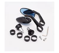 For Speed Triple Compatible with Street 675 1050 Universal 7/8" Motorcycle Side Rearview Mirrors CNC Bar End Black Rearview Side Mirror
