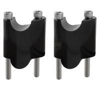 For Spo&rtster For XL1200X For XS Models 2" 48 Heighten Rise Handlebar Riser Block Extension Kit Motorcycle CNC Aluminum Handle Bar Risers Motorcycle Handlebar Riser(Black)
