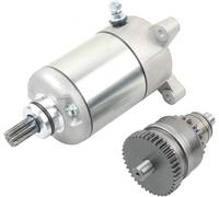 For Sportsman 335 400 450 500 ATVS Motorcycle Starter Repair Kit | 18645 Starter Motor & Drive Replacement Engine Cranking Gear