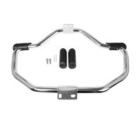 For Sportster 1200 883XL 48 72 For Iron 883 Black Motorcycle Mustache Highway Crash Bar Front Engine Guard Highway Crash Bar Engine Guard(Chrome)