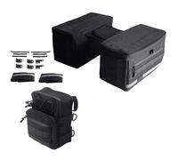for Sportster for Dyna for Softail Cafe Racer Moto Rear Side Luggage Club Style Saddlebag Storage Bag Motorcycle Saddle Tool Pack Motorcycle Saddlebags(Saddle Handle Bag C)