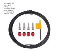 for sram Brake Bleeding Tool Set with Anti-Leak O-Ring for | Works with DOT and mineral oils, complete adapter set, for easy installation, reliable sealing, bike maintenance essential(C)