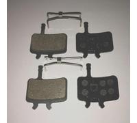 For Sram-Compatible For Semi-Metallic Resin Disc Brake Pads for BB7 For Juicy 3 5 7 Bikes 2 Pairs with Retaining Springs