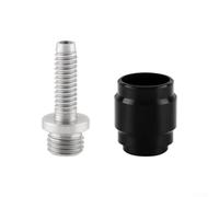 for sram Disc Brake Olive Insert Kit Stainless Steel for sram(黑色)