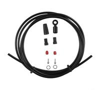 for SRAM Flat Mount HRD Compatible Hydraulic Brake Hose Kit - 2 Meter Black Kit for RED, Force, Apex Disc Brakes
