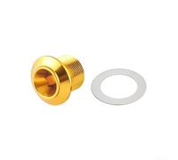for sram for dub Crank Cap Removal Tool Alloy Bicycle Bottom Bracket Extractor for Mountain Road Bikes Black(A-Gold)